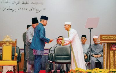13th HAFLUT TAKHARRUJ CEREMONY OF THE SULTAN HAJI HASSANAL BOLKIAH INSTITUTE OF TAHFIZ AL-QURAN (ITQSHHB) FOR DIPLOMA ‘ALIYAH QIRAAT GRADUATES, ACADEMIC SESSION 2022-2025M