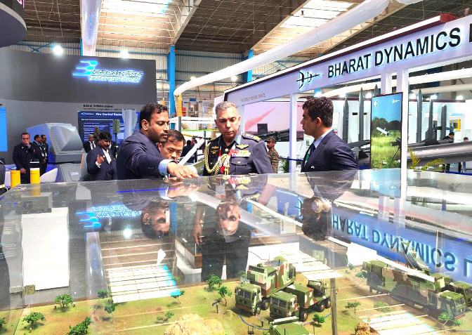 DEPUTY COMMANDER OF THE ROYAL BRUNEI ARMED FORCES ATTENDED THE 15TH EDITION OF AERO INDIA 2025