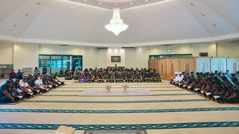 MINISTRY OF DEFENCE HOLD THE FIRST KHATAM AL-QURAN EVENT IN CONJUNCTION WITH THE MONTH OF RAMADHAN 1446H