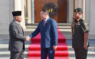FIRST GENTLEMAN OF THE REPUBLIC OF KOSOVO VISITS THE DEFENCE ACADEMY OF THE ROYAL BRUNEI ARMED FORCES