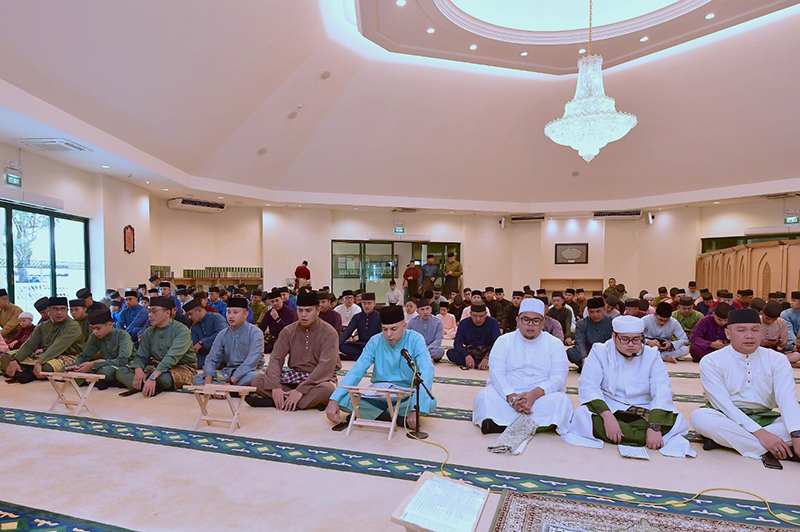 MINISTRY OF DEFENCE HOLDS SUNNAT HARI RAYA AIDILFITRI PRAYERS 1446 HIJRAH / 2025 MASIHI