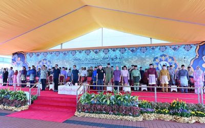 MINISTRY OF DEFENCE PARTICIPATES IN THE GET-TOGETHER CEREMONY WITH CITIZENS AND RESIDENTS OF TUTONG DISTRICT IN CONJUNCTION WITH HIS MAJESTY’S 79TH BIRTHDAY CELEBRATION