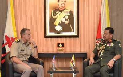 ROYAL BRUNEI ARMED FORCES COMMANDER RECEIVES COURTESY CALL FROM DEPUTY COMMANDER, UNITED STATES INDO-PACIFIC COMMAND
