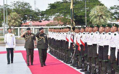 CHIEF OF DEFENCE FORCE, MALAYSIAN ARMED FORCES INTRODUCTORY VISIT TO THE MINISTRY OF DEFENCE BRUNEI DARUSSALAM