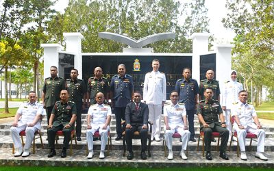 INDUCTION CEREMONY OF THE 15th MEMBER OF THE MALAYSIAN ARMED FORCES DEFENCE COLLEGE HALL OF FAME