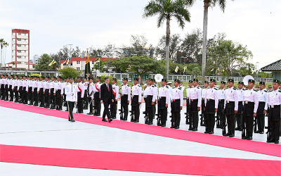 OFFICIAL VISIT BY COORDINATING MINISTER FOR PUBLIC AFFAIRS AND MINISTER FOR DEFENCE OF THE REPUBLIC OF SINGAPORE TO BRUNEI DARUSSALAM