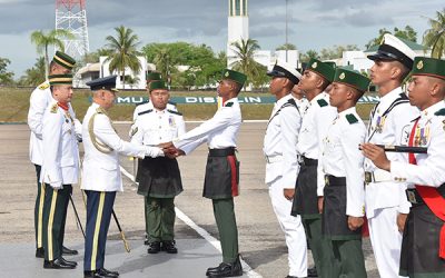 PASSING OUT PARADE CEREMONY FOR MALE RECRUITS INTAKE 176, ROYAL BRUNEI ARMED FORCES