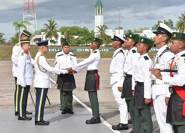 PASSING OUT PARADE CEREMONY FOR MALE RECRUITS INTAKE 176, ROYAL BRUNEI ARMED FORCES