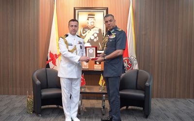 ACTING COMMANDER OF RBAF RECEIVES INTRODUCTORY CALL FROM TURKISH MILITARY ATTACHÉ ACCREDITED TO BRUNEI DARUSSALAM