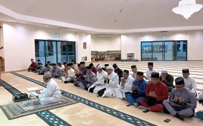 MINISTRY OF DEFENCE HOLDS  LUNAR ECLIPSE SUNAT PRAYERS