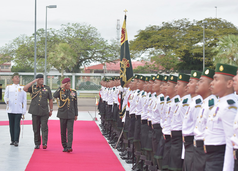 MINISTRY OF DEFENCE OF BRUNEI DARUSSALAM WELCOMES FAREWELL VISIT FROM THE CHIEF OF DEFENCE FORCE OF THE MALAYSIAN ARMED FORCES