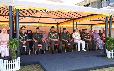 OPENING CEREMONY OF THE ‘I KNOW I CAN’ BUILDING, PANTAI BERAKAS PRIMARY SCHOOL AND HANDING OVER OF THE KEYS OF THE UPGRADED RESIDENTIAL BARRACKS AT BLOCK F, JALAN DATO BURROWS, BERAKAS GARRISON