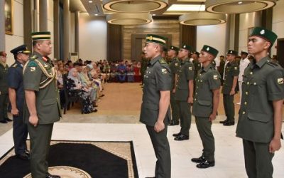 APPOINTMENT CEREMONY OF OFFICER CADETS OF INTAKE 25, OFFICER CADET SCHOOL, DEFENCE ACADEMY ROYAL BRUNEI ARMED FORCES