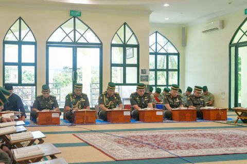HANDOVER OF THE FUNERAL RITES ROOM AT SURAU AL-QUWWAH, BANGAR CAMP