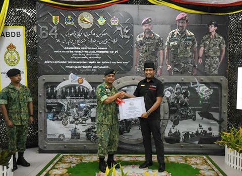 TITIAN AMAL PROJECT HANDOVER CEREMONY IN CONJUNCTION WITH THE ROYAL BRUNEI ARMED FORCES 64TH ANNIVERSARY