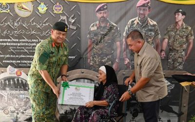 TITIAN AMAL PROJECT HANDOVER CEREMONY IN CONJUNCTION WITH THE ROYAL BRUNEI ARMED FORCES 64TH ANNIVERSARY