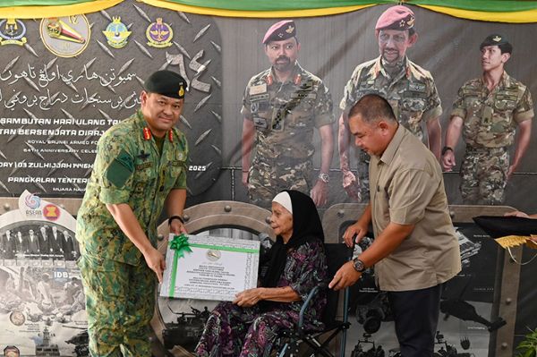 TITIAN AMAL PROJECT HANDOVER CEREMONY IN CONJUNCTION WITH THE ROYAL BRUNEI ARMED FORCES 64TH ANNIVERSARY